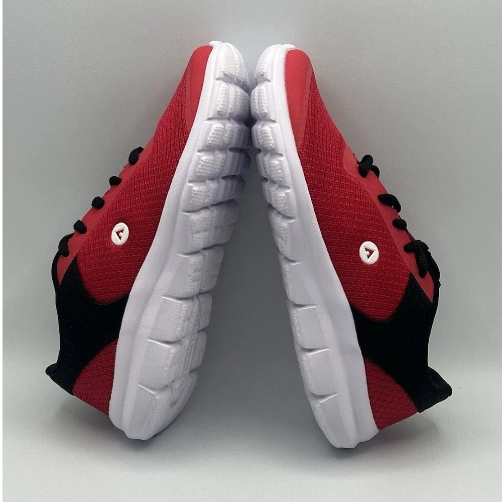 Airwalk Gusto‎ XT II Cross Trainer Red Lace Up Shoes - Kids Size 3 NEW